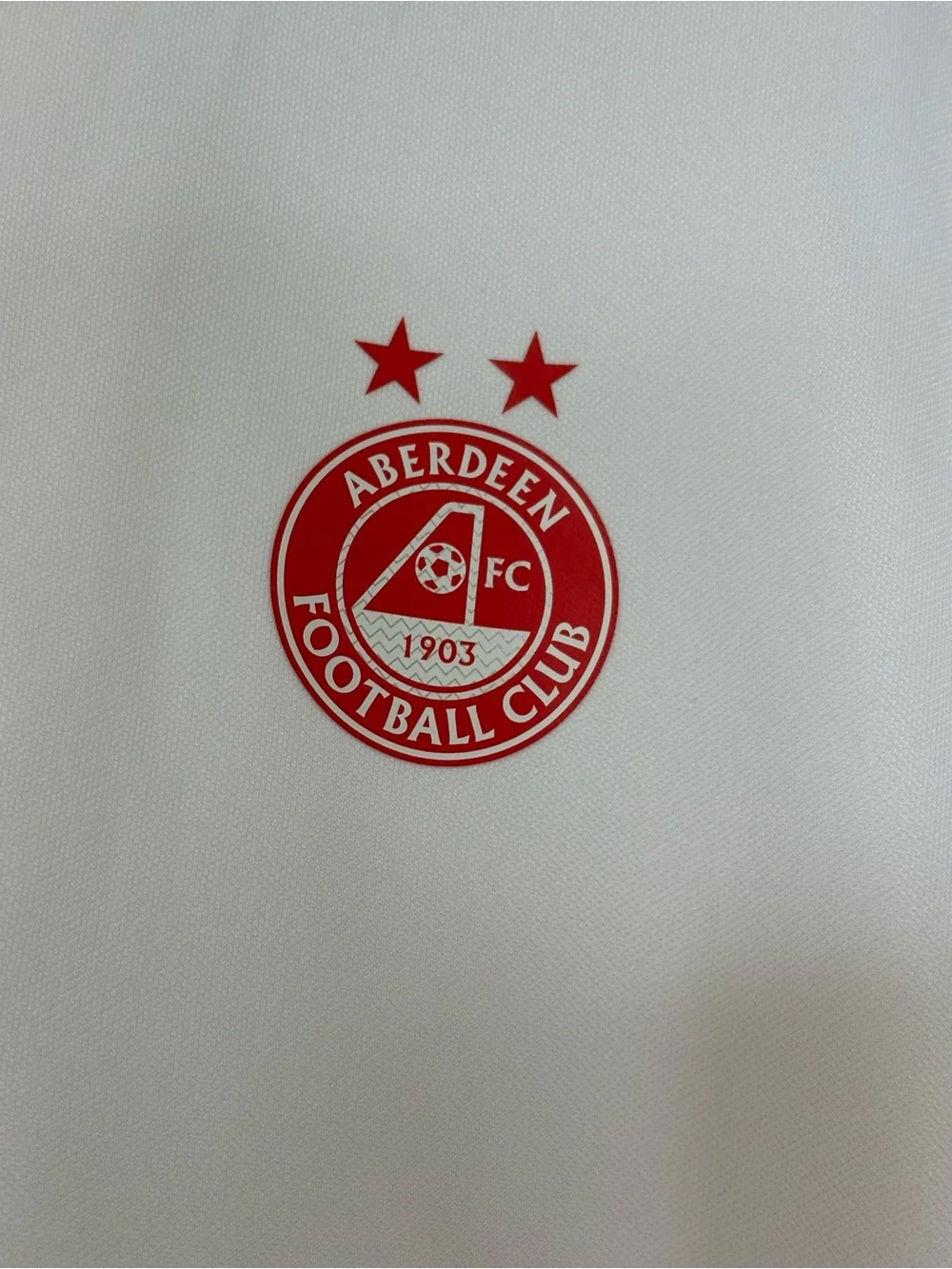 Adidas Aberdeen FC Areoready Full Zip Track Jacket Men’s 2XL White Black Soccer